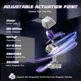 Attack shark r85he wired 75% hall effect rapid trigger mechanical rgb gaming