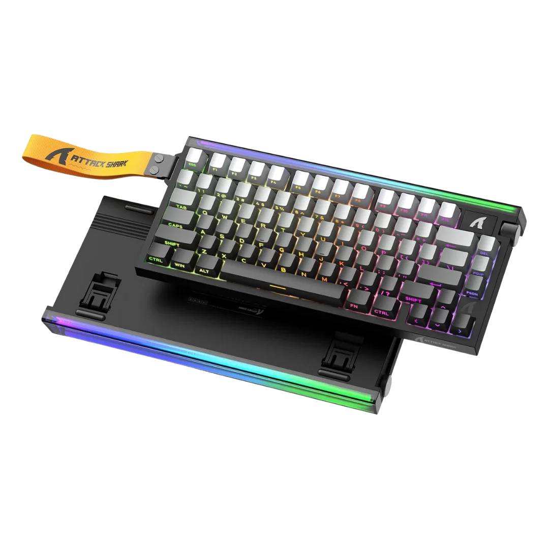 Attack shark r85he wired 75% hall effect rapid trigger mechanical rgb gaming