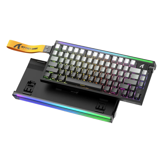 Attack shark r85he wired 75% hall effect rapid trigger mechanical rgb gaming