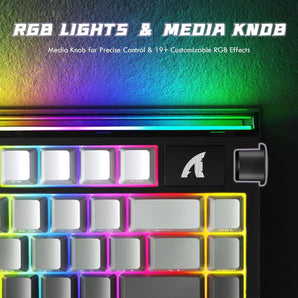 Attack shark r85he wired 75% hall effect rapid trigger mechanical rgb gaming