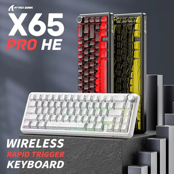 Attack shark x65pro he rapid trigger magnetic mechanical keyboard,60% hot