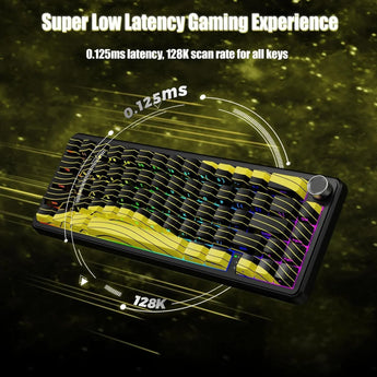 Attack shark x65pro he rapid trigger magnetic mechanical keyboard,60% hot