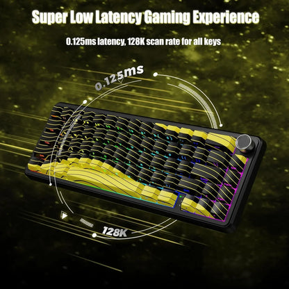 Attack shark x65pro he rapid trigger magnetic mechanical keyboard,60% hot