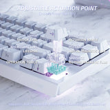 Attack shark x68 he rapid trigger mechanical gaming keyboard 60% wired tkl