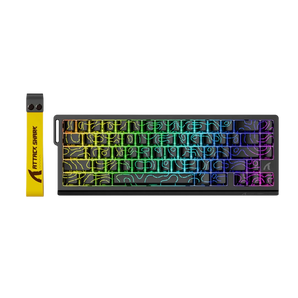 Attack shark x68 he rapid trigger mechanical gaming keyboard 60% wired tkl