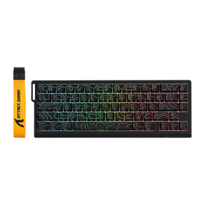 Attack shark x68 pro he wireless rapid trigger gaming keyboard with adjustable