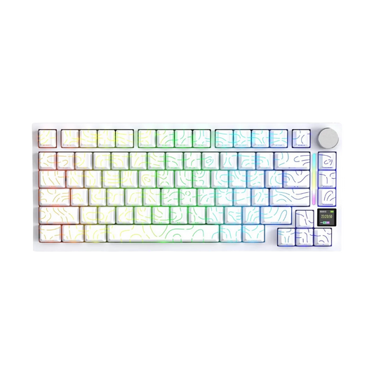 Attack shark x820 ultra 75% wireless gaming mechanical keyboard hot-swappable