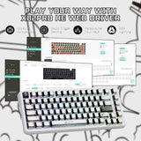 Attack shark x82pro he wireless rapid trigger rgb mechanical gaming keyboard