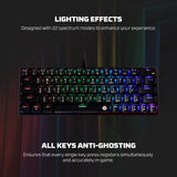 Fantech atom63 mk859c mechanical gaming keyboard & mouse arabic/english