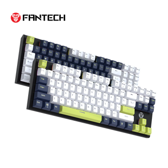 Fantech atom87s mk877s mechanical gaming keyboard mori edition white keyboards