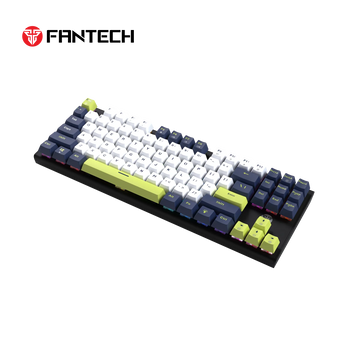 Fantech atom87s mk877s mechanical gaming keyboard mori edition white keyboards