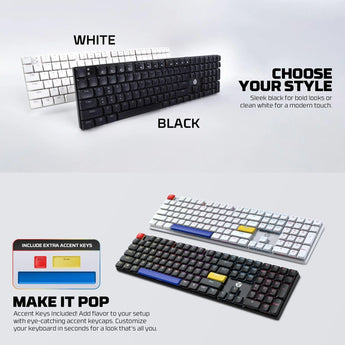 Fantech atomair108 mk314 mechanical keyboard low-profile keyboards
