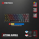 Fantech atomair61 mk311 mechanical keyboard low-profile
