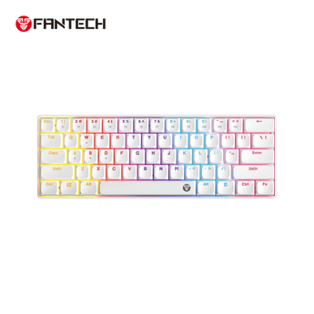 Fantech atomair61 mk311 mechanical keyboard low-profile white