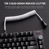 Fantech coiled cable ac701