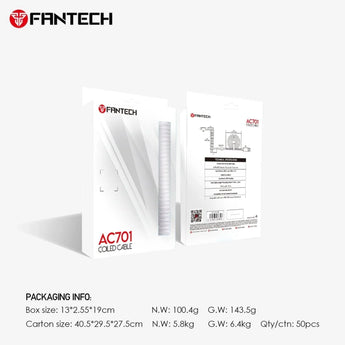 Fantech coiled cable ac701