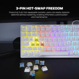 Fantech hero mk875v2 gaming keyboard rgb (ps5 - ps4 - pc) keyboards