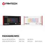 Fantech hero mk875v2 gaming keyboard rgb (ps5 - ps4 - pc) keyboards