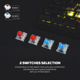 Fantech hero mk875v2 gaming keyboard rgb (ps5 - ps4 - pc) keyboards