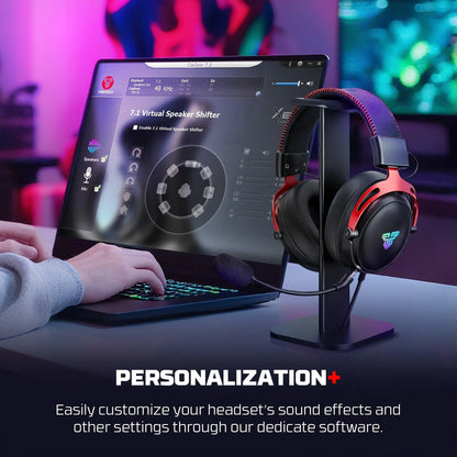 Fantech hg31 cruze 7.1 rgb gaming headset headsets
