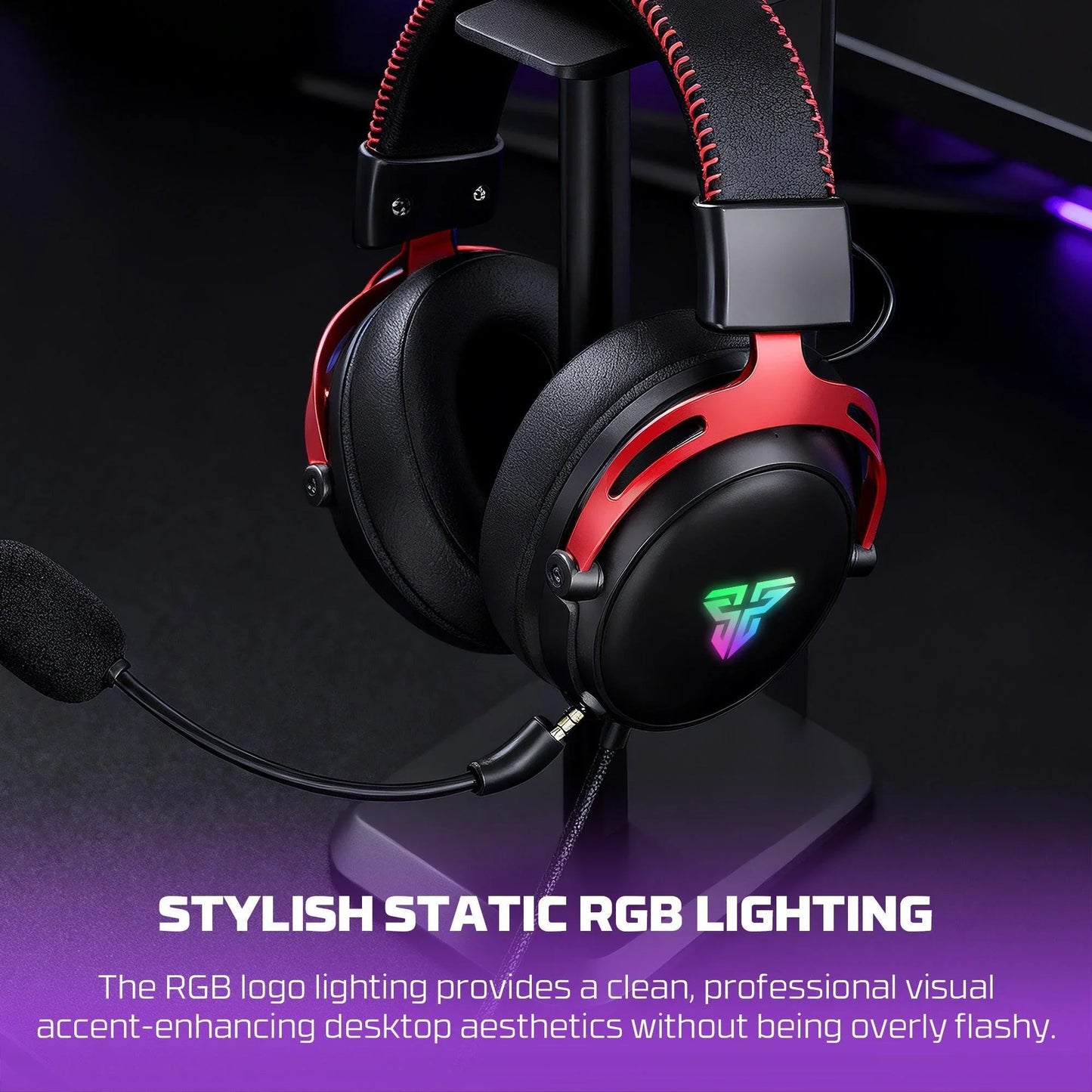 Fantech hg31 cruze 7.1 rgb gaming headset headsets