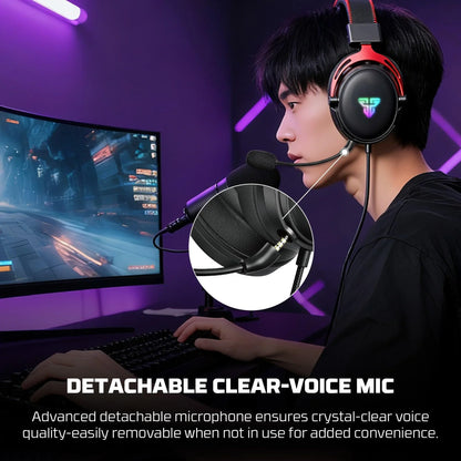 Fantech hg31 cruze 7.1 rgb gaming headset headsets
