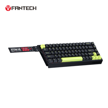 Fantech keyboard atom he68 mk922 magnetic switch – black keyboards