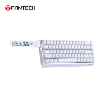 Fantech magnetic switch keyboard atom he68 series mk811,white keyboards