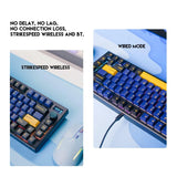 Fantech maxfit81 mk910 vibe grand cobalt edition mechanical keyboard