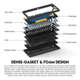 Fantech maxfit81 mk910 vibe grand cobalt edition mechanical keyboard