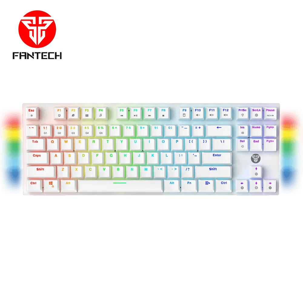 Fantech maxfit87 mk856 rgb mechanical keyboard