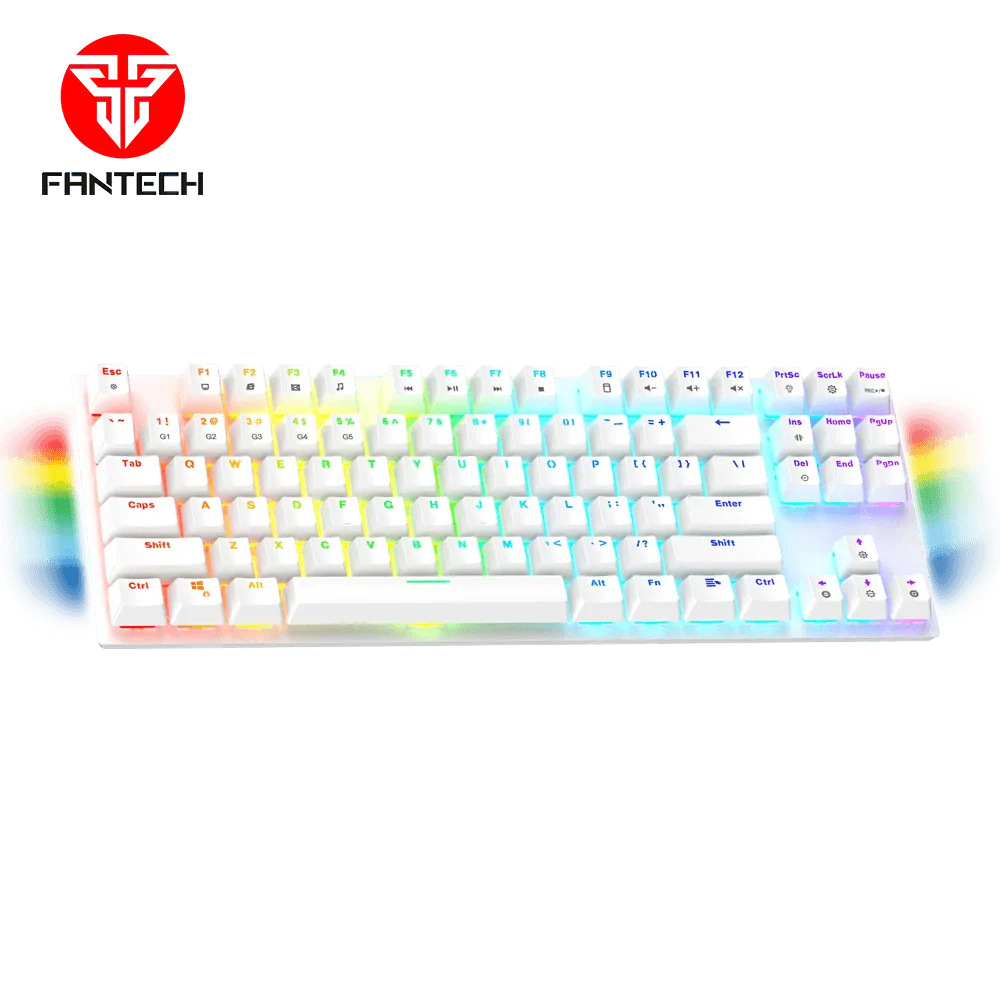 Fantech maxfit87 mk856 rgb mechanical keyboard