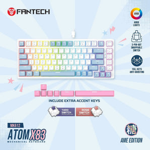 Fantech mk612 atom x83 ame edition keyboards