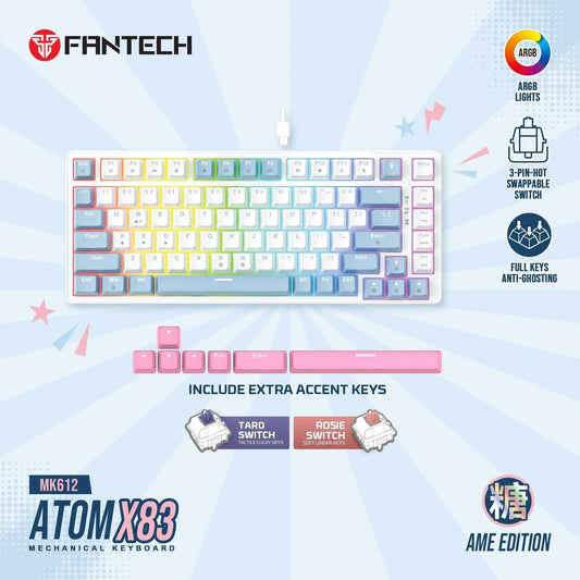 Fantech mk612 atom x83 ame edition keyboards