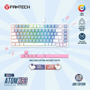 Fantech mk612 atom x83 ame edition keyboards