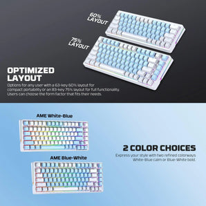 Fantech mk612 atom x83 ame edition keyboards
