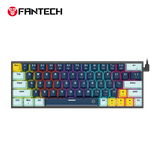 Fantech mk874 v2 atom 63 hot swappable mechanical keyboard navy blue keyboards
