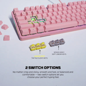 Fantech mk894 maxpower ii mechanical gaming keyboard,pink keyboards