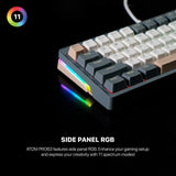 Fantech mk912 atom pro63 rgb bluetooth wireless gaming keyboard saturn keyboards
