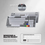 Fantech mk916 95% low profile wireless mechanical keyboard (super maxfit air99)
