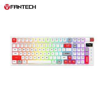Fantech mk918 atom pro97 wireless mechanical gaming keyboard white keyboards