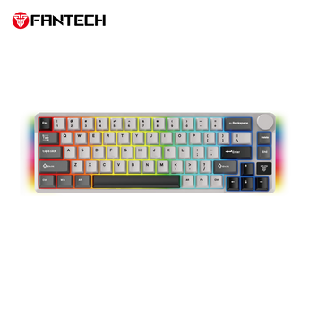 Fantech mk919 atom pro66 mechanical keyboard grey keyboards