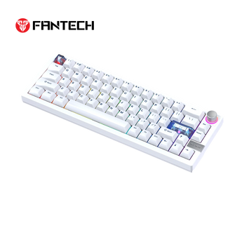 Fantech mk920 maxfit6 wireless mechanical gaming keyboard white keyboards