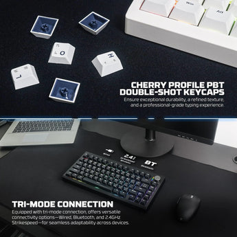 Fantech mk921 maxfit8 qmk mechanical keyboard keyboards