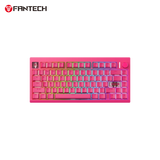Fantech mk921 maxfit8 qmk mechanical keyboard pink keyboards