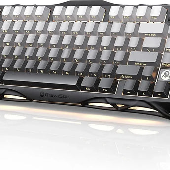 Gravastar mercury k1 75% wireless mechanical gaming keyboard aluminum alloy