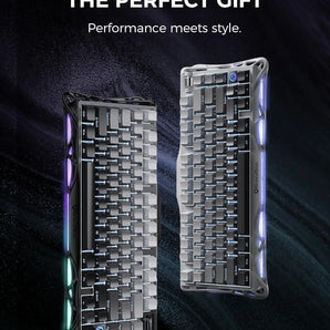 Gravastar mercury k1 75% wireless mechanical gaming keyboard aluminum alloy