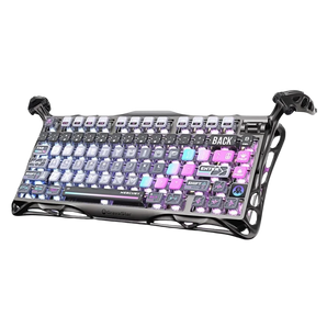 Gravastar mercury k1 pro wireless mechanical gaming keyboard 75% layout rgb