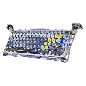 Gravastar mercury k1 pro wireless mechanical gaming keyboard 75% layout rgb