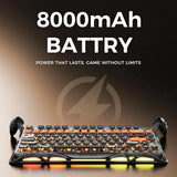 Gravastar mercury k1 pro wireless mechanical gaming keyboard 75% layout rgb